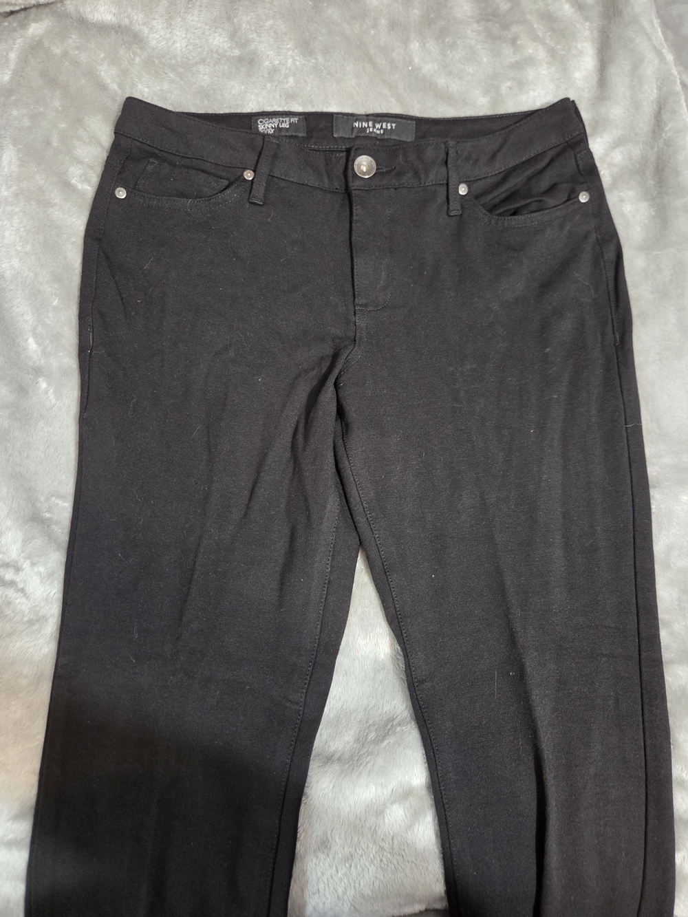 Nine West Black Slim Stretch Pants